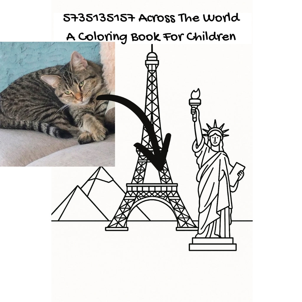 5735135157 Across The World: A Coloring Book For Children