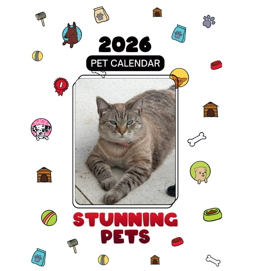 2 Headlines Stunning Pets: A 2026 Pet Calendar
