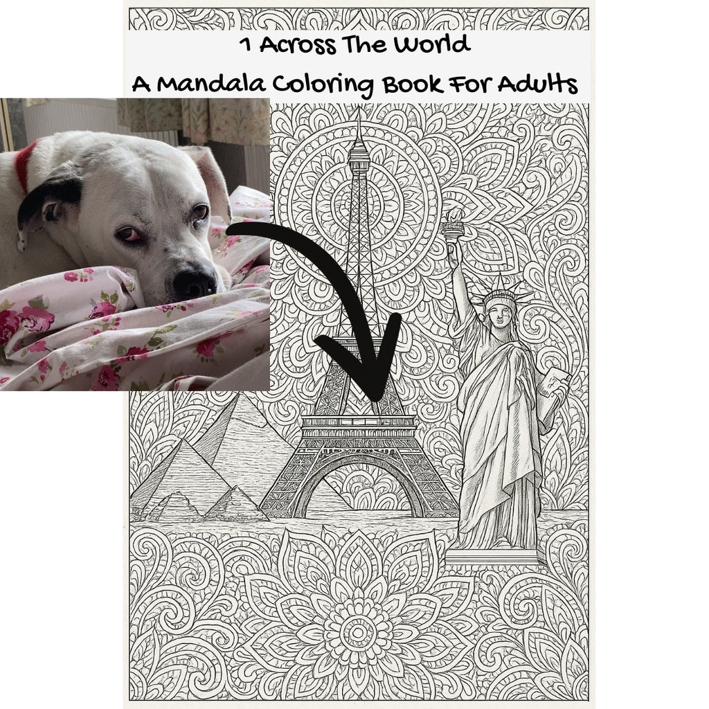 1 Across The World: A Mandala Coloring Book For Adults