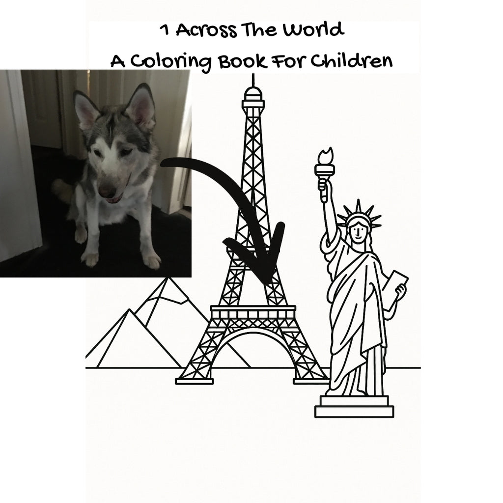 1 Across The World: A Coloring Book For Children