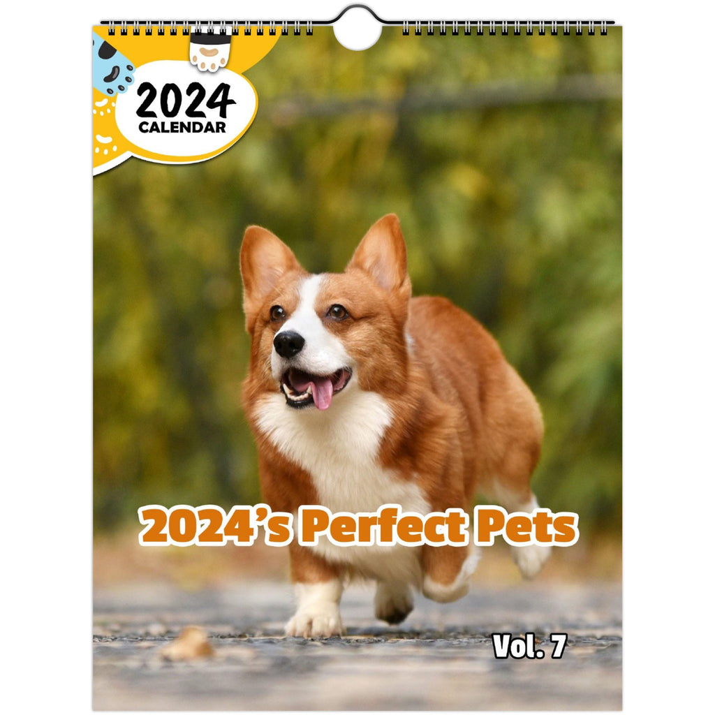 2024's Perfect Pets Volume Seven: 2024 Wall Calendar (Published)