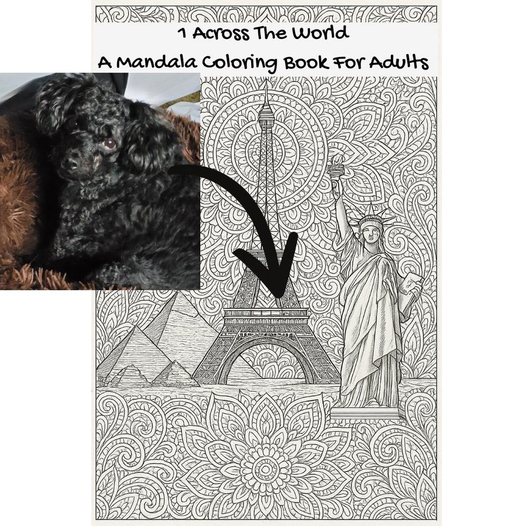 1 Across The World: A Mandala Coloring Book For Adults