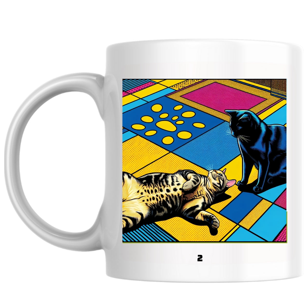 2 the Magnificent: Pop Art Coffee Mug
