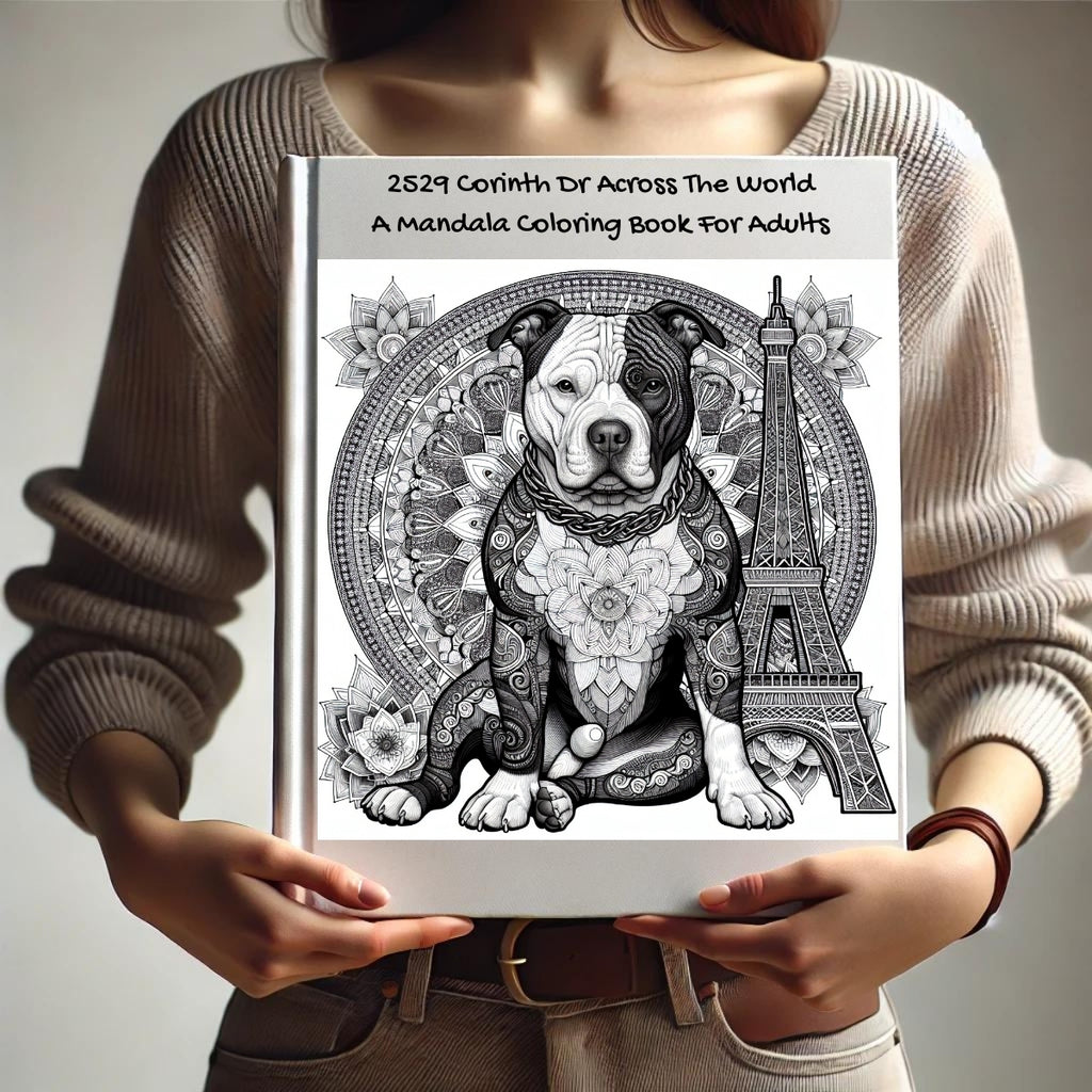 2529 Corinth Dr Across The World: A Mandala Coloring Book For Adults