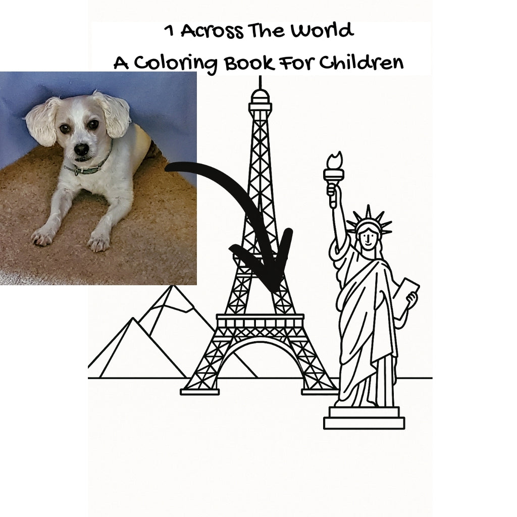 1 Across The World: A Coloring Book For Children