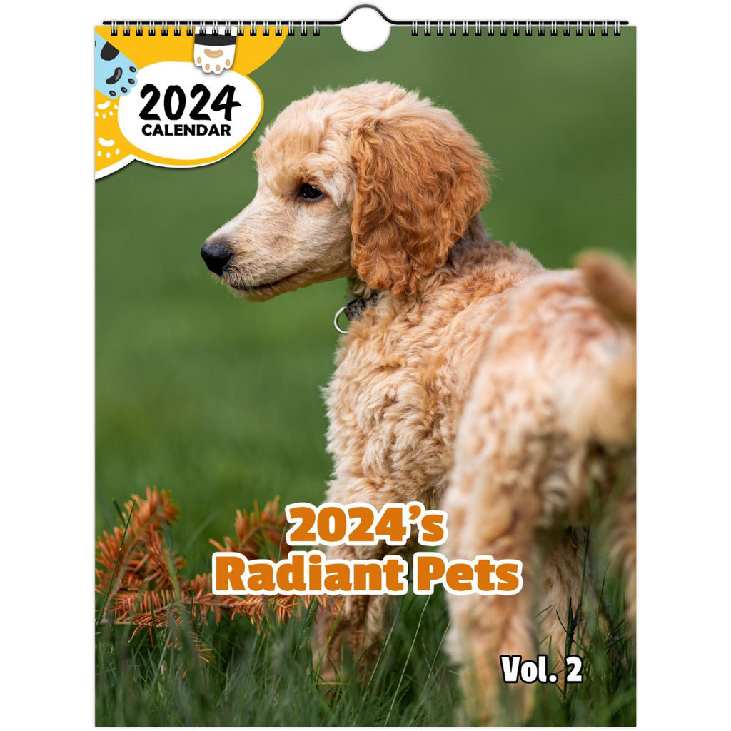 2024's Radiant Pets Volume Two: 2024 Wall Calendar (Published)