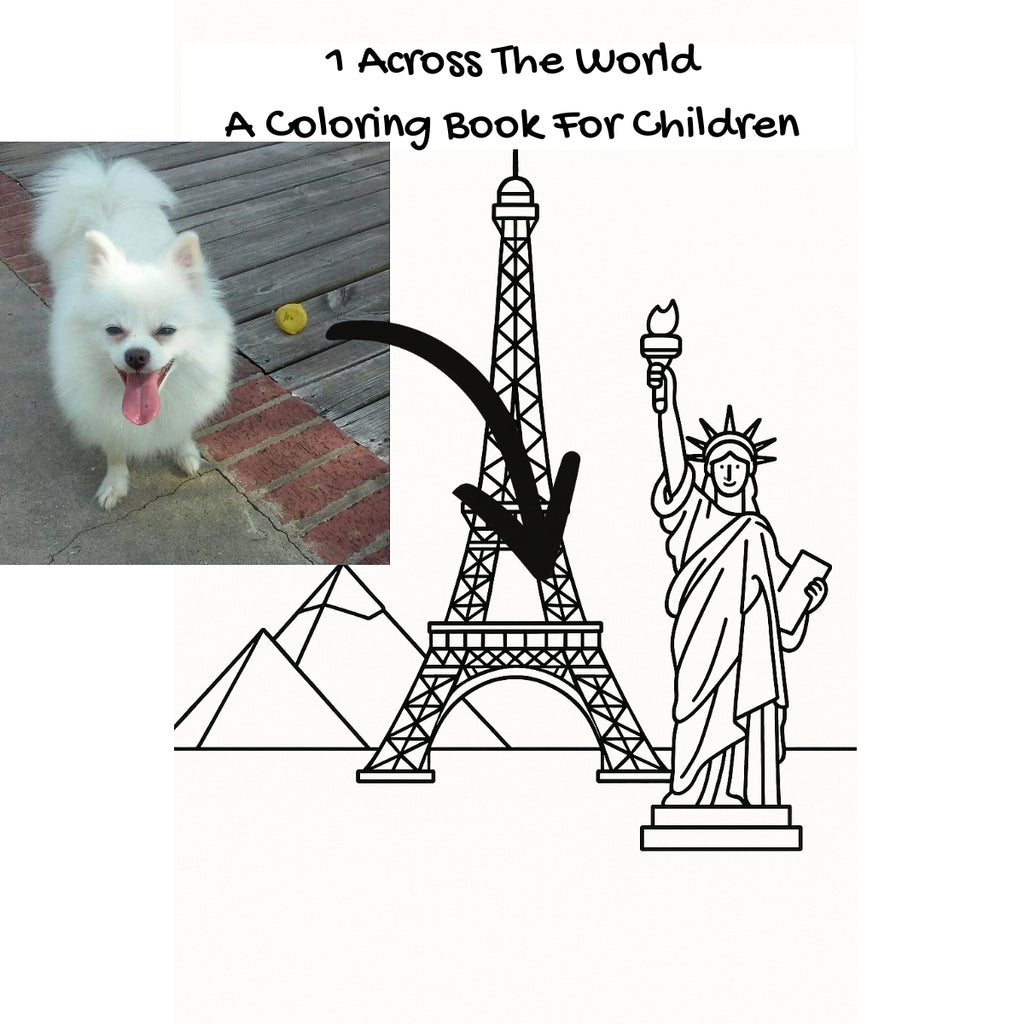 1 Across The World: A Coloring Book For Children