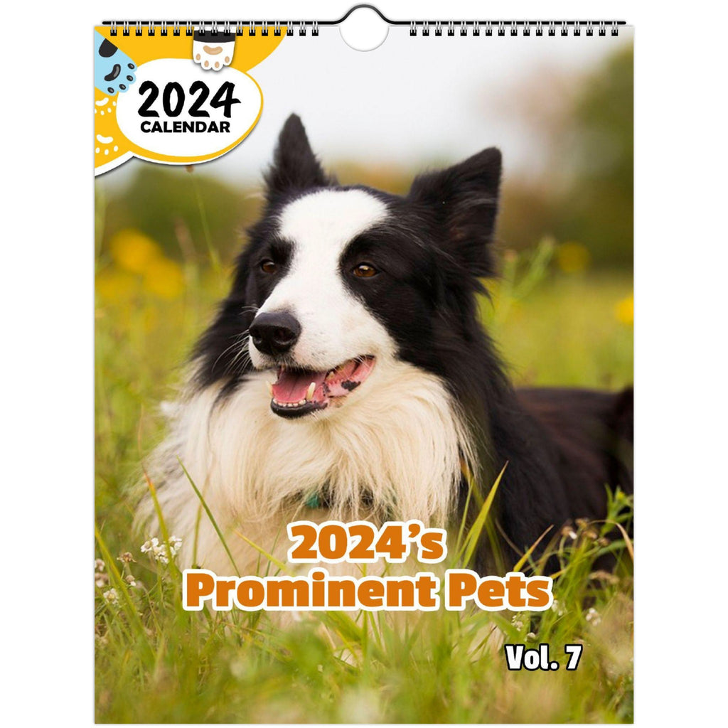 2024's Prominent Pets Volume Seven: 2024 Wall Calendar (Published)