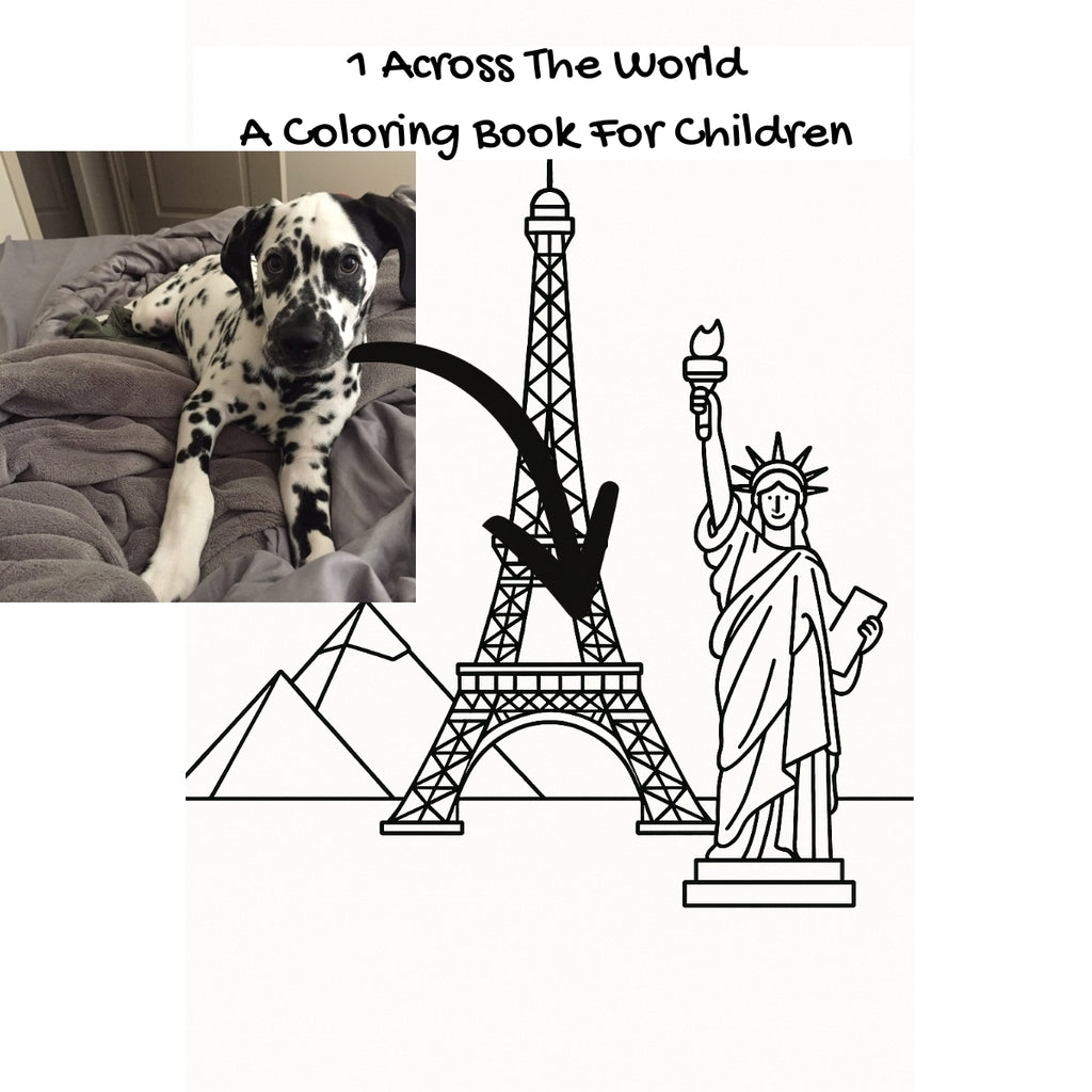 1 Across The World: A Coloring Book For Children