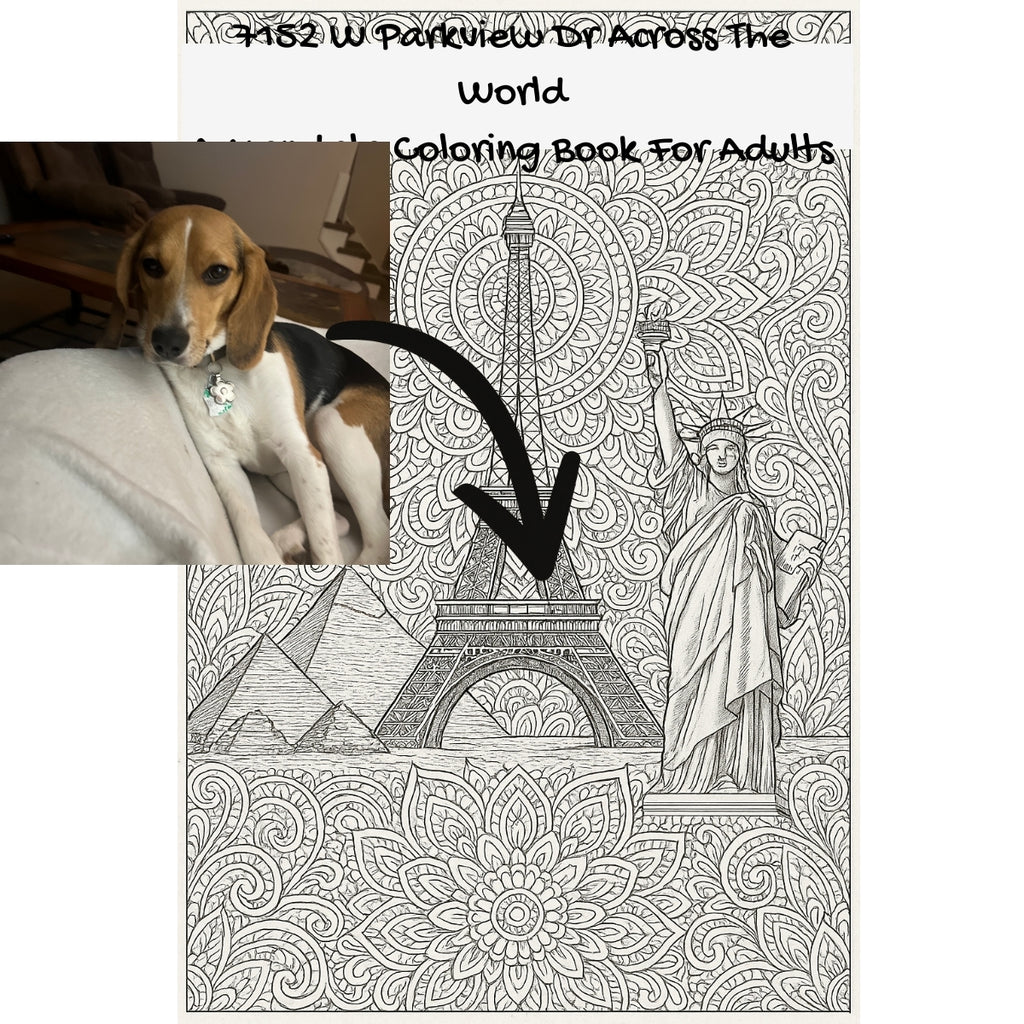 7152 W Parkview Dr Across The World: A Mandala Coloring Book For Adults