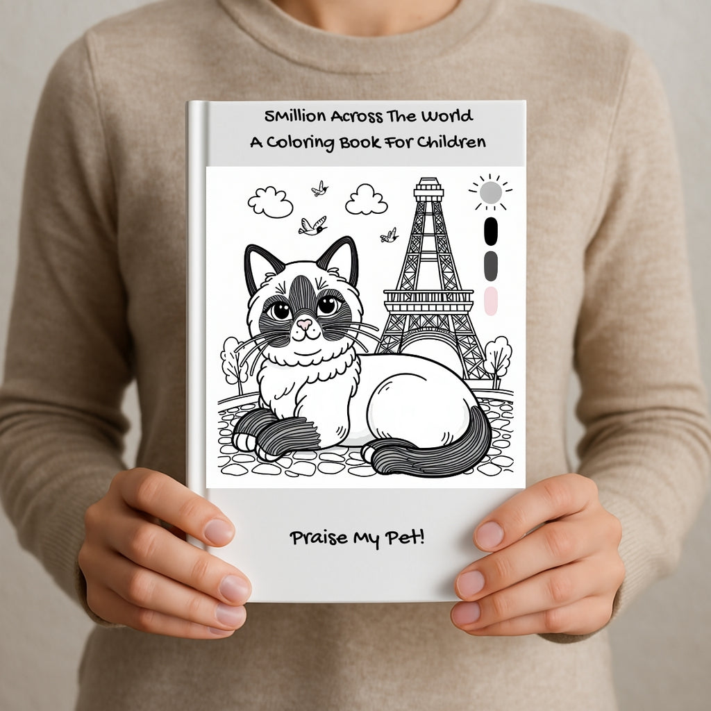 5Million Across The World: A Coloring Book For Children