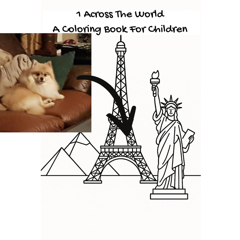 1 Across The World: A Coloring Book For Children
