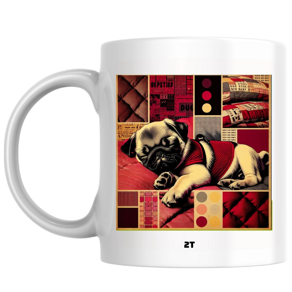 2T the Magnificent: Pop Art Coffee Mug