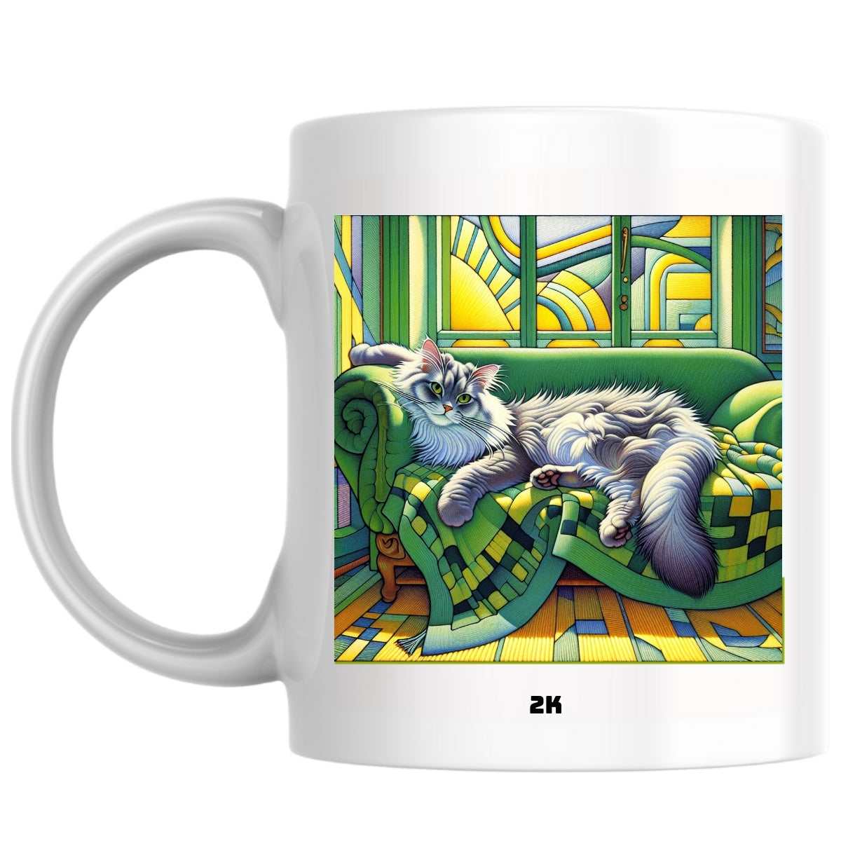 2k the Magnificent: Pop Art Coffee Mug