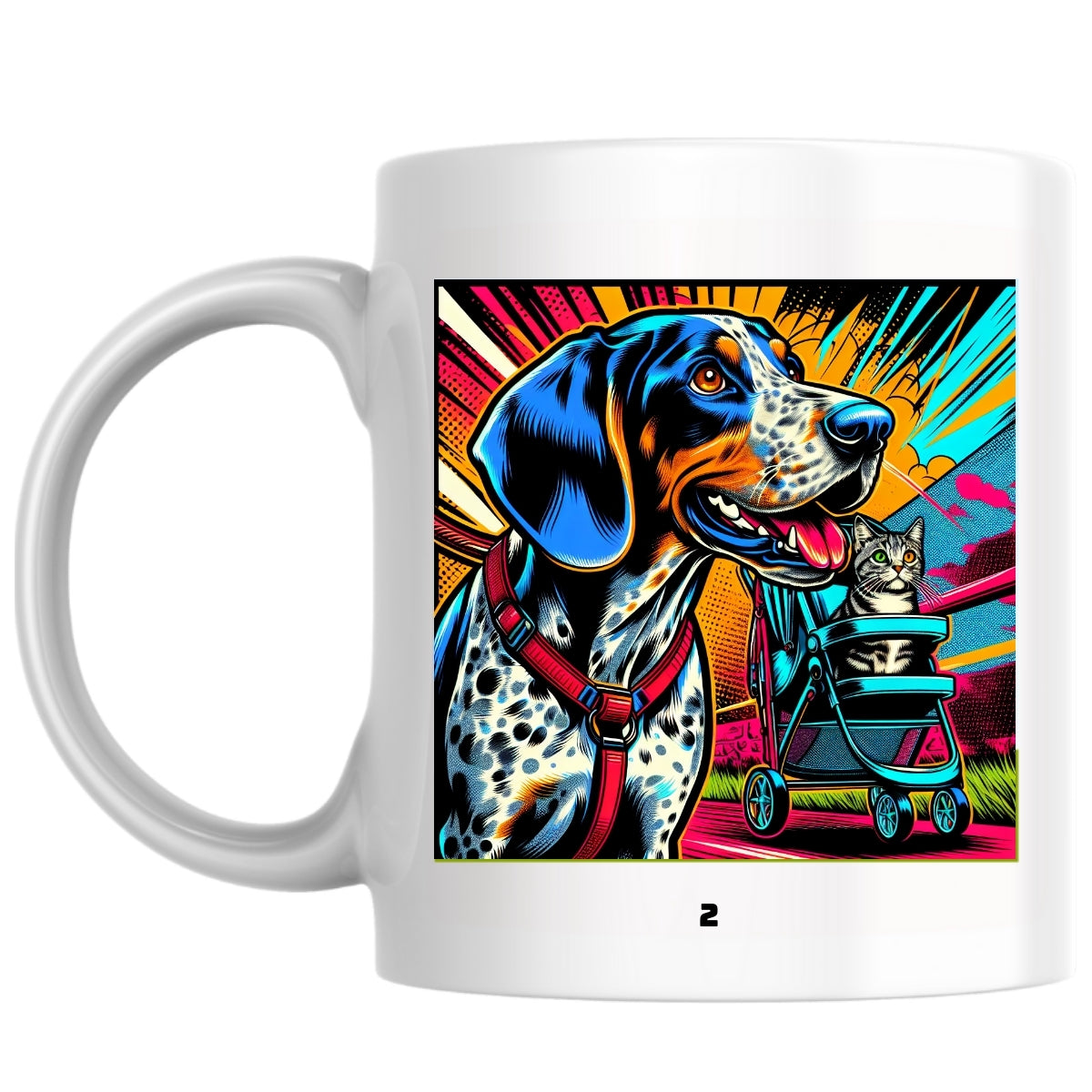 2 the Magnificent: Pop Art Coffee Mug