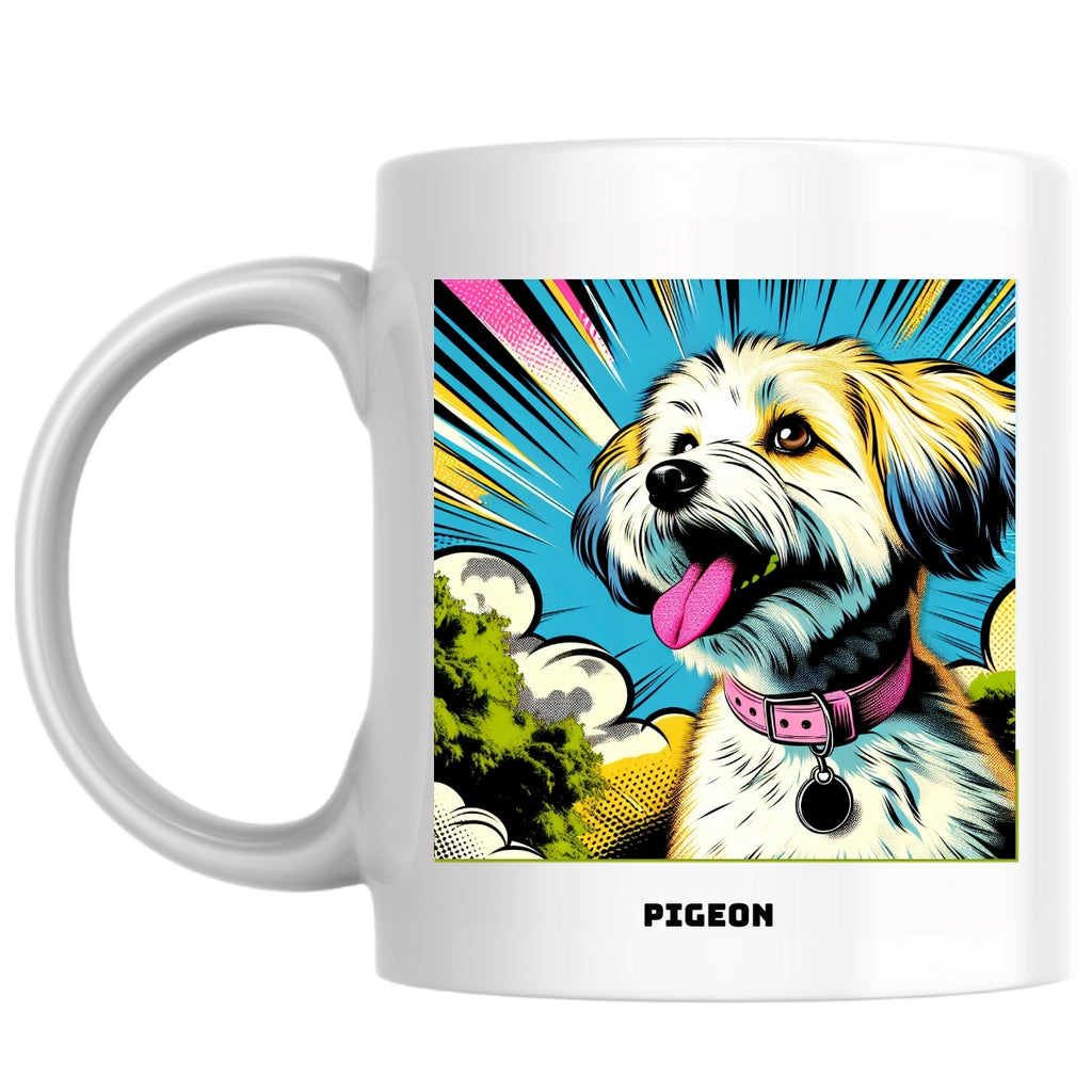 Pigeon the Magnificent: Pop Art Coffee Mug