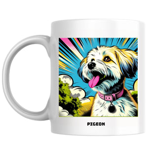 Pigeon the Magnificent: Pop Art Coffee Mug