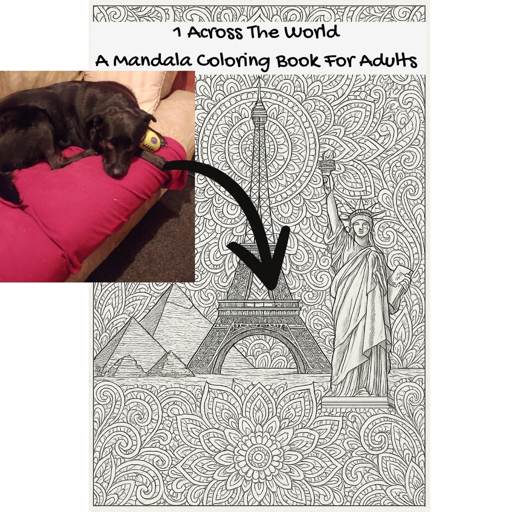 1 Across The World: A Mandala Coloring Book For Adults