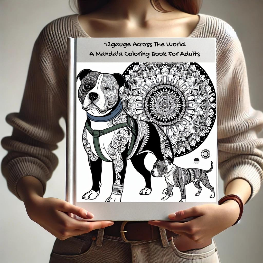 12gauge Across The World: A Mandala Coloring Book For Adults