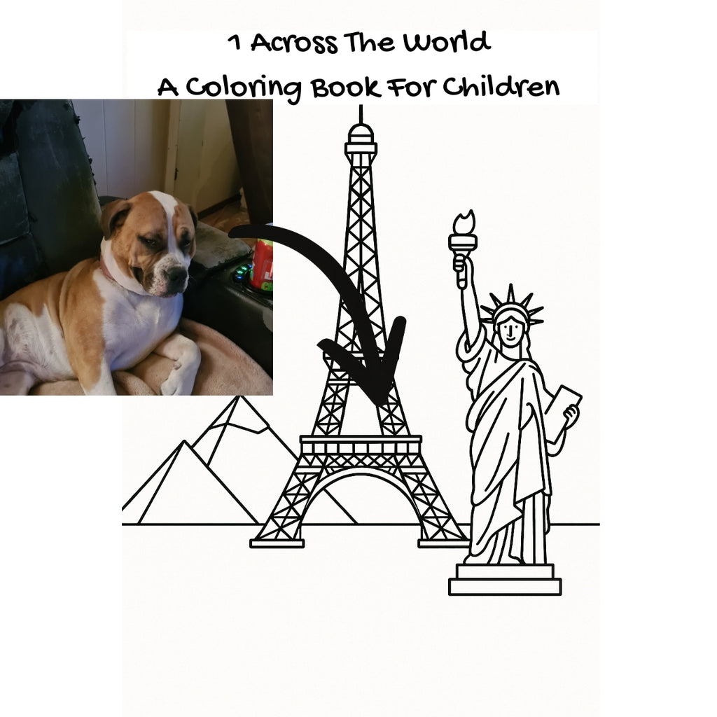 1 Across The World: A Coloring Book For Children