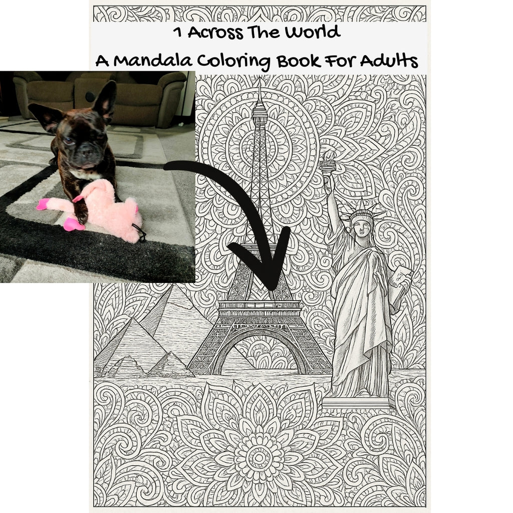 1 Across The World: A Mandala Coloring Book For Adults