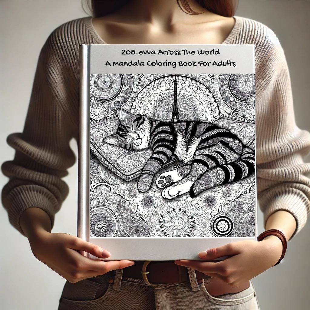 208.evva Across The World: A Mandala Coloring Book For Adults