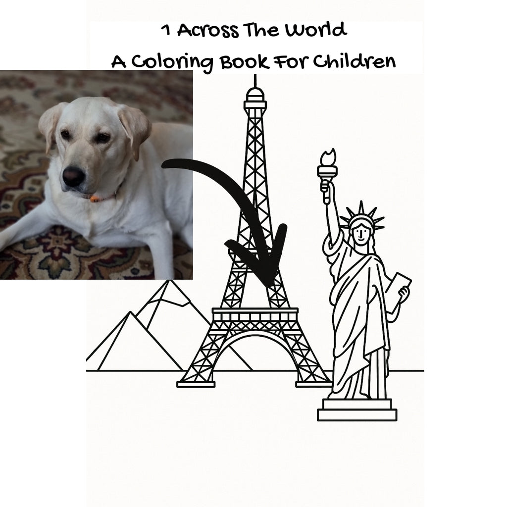 1 Across The World: A Coloring Book For Children