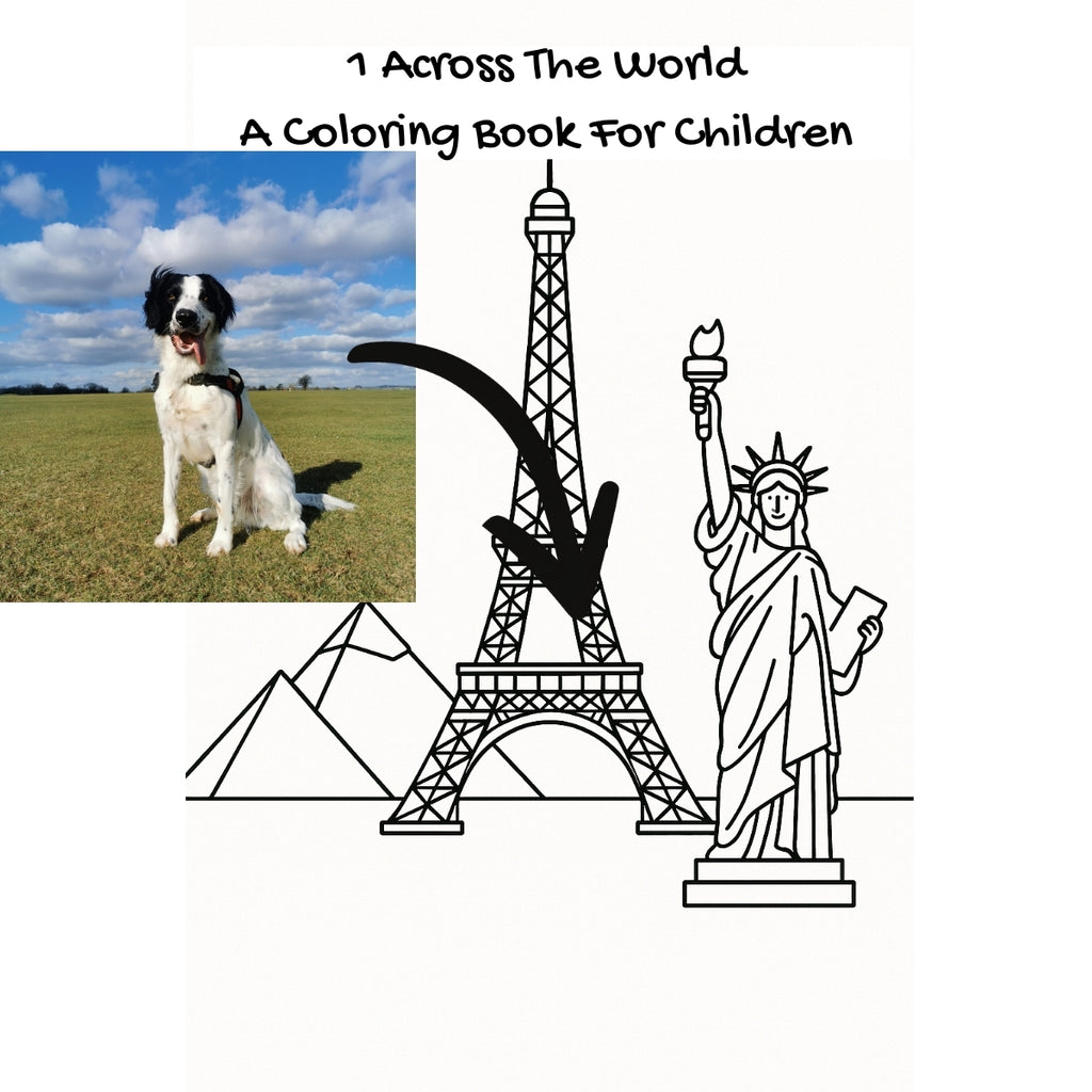 1 Across The World: A Coloring Book For Children
