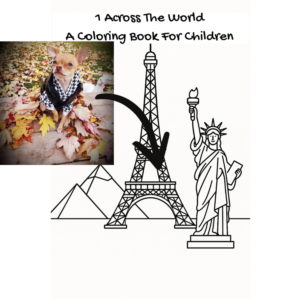 1 Across The World: A Coloring Book For Children