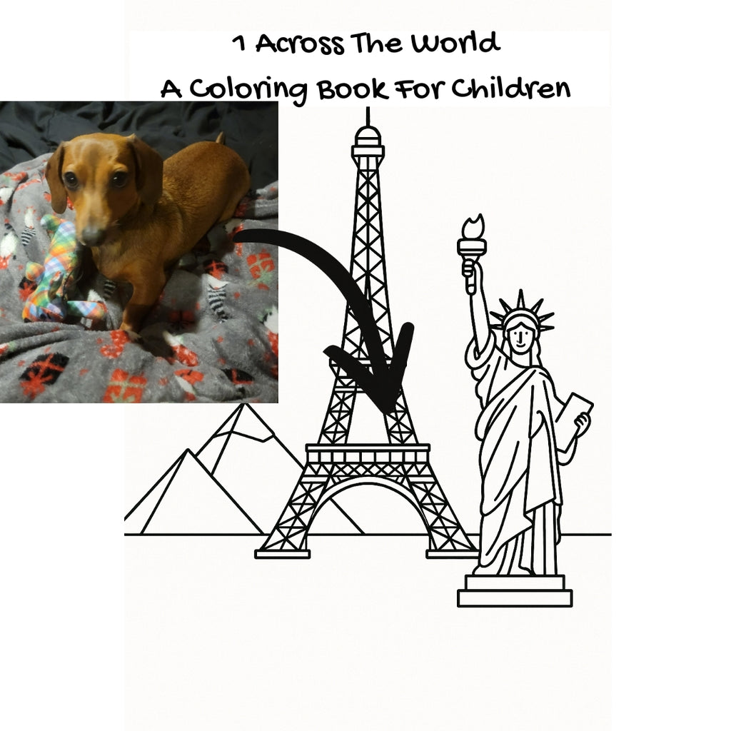 1 Across The World: A Coloring Book For Children
