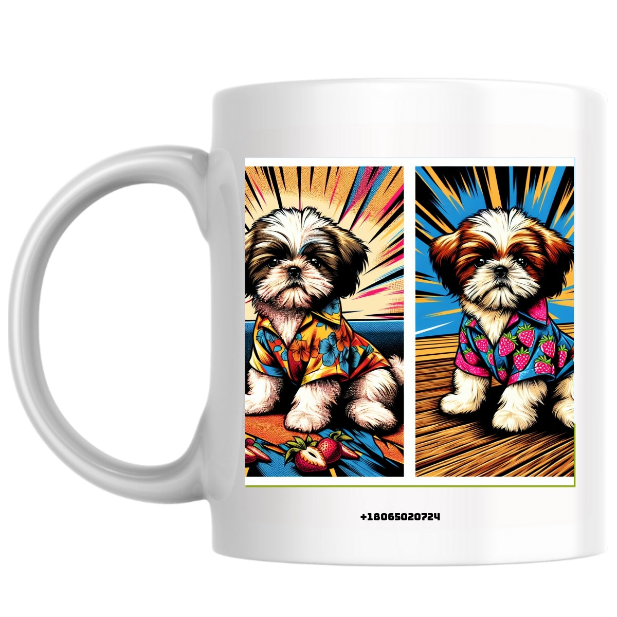 +18065020724 the Magnificent: Pop Art Coffee Mug