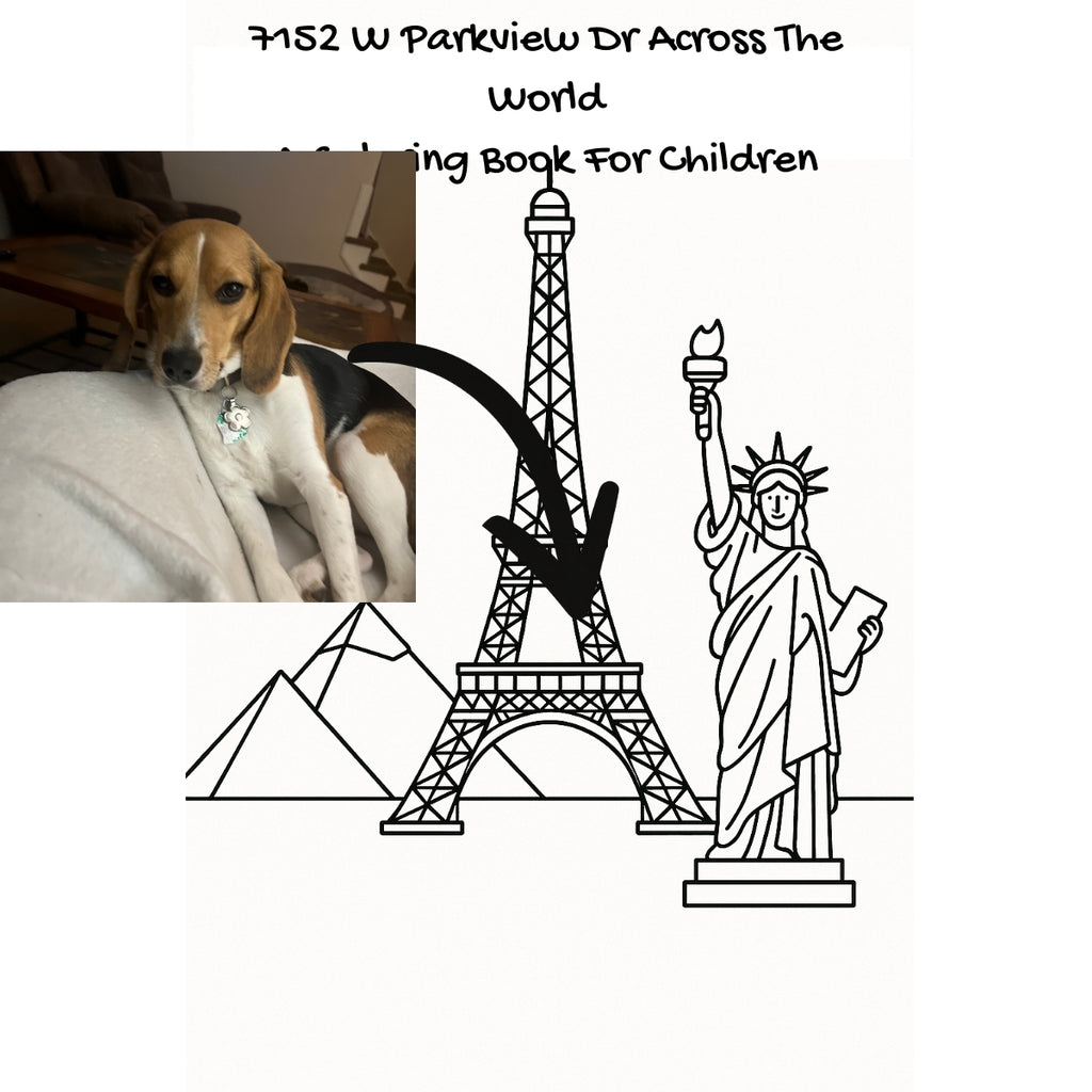 7152 W Parkview Dr Across The World: A Coloring Book For Children