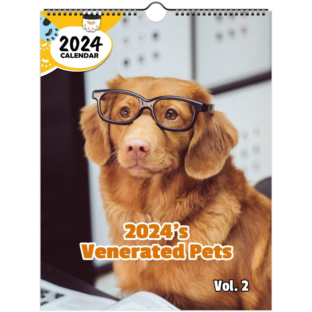2024's Venerated Pets Volume Two: 2024 Wall Calendar (Published)