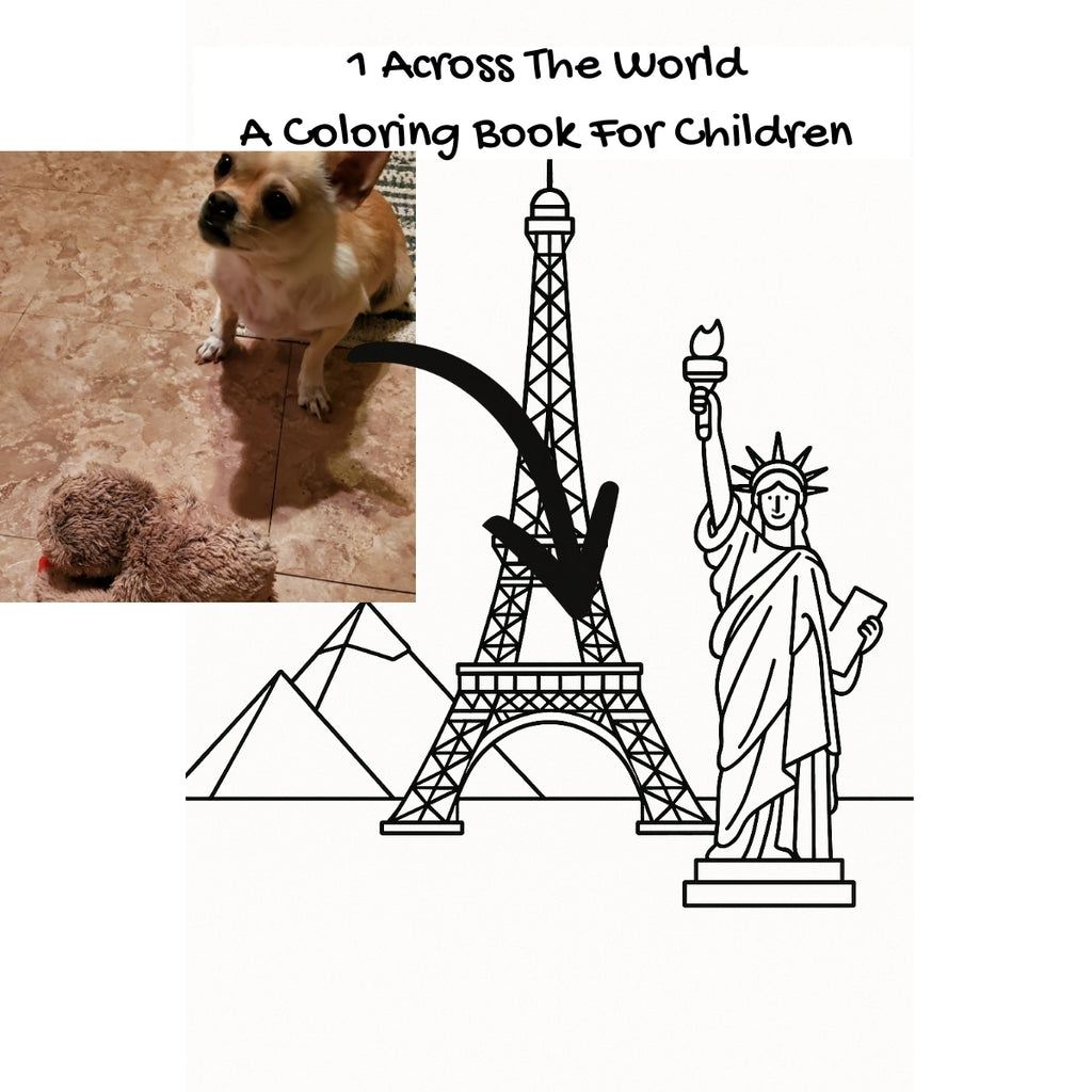 1 Across The World: A Coloring Book For Children