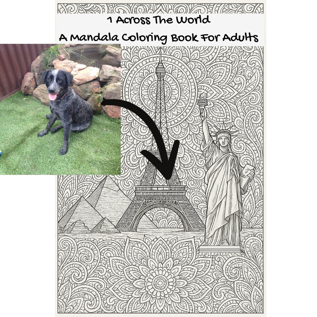1 Across The World: A Mandala Coloring Book For Adults