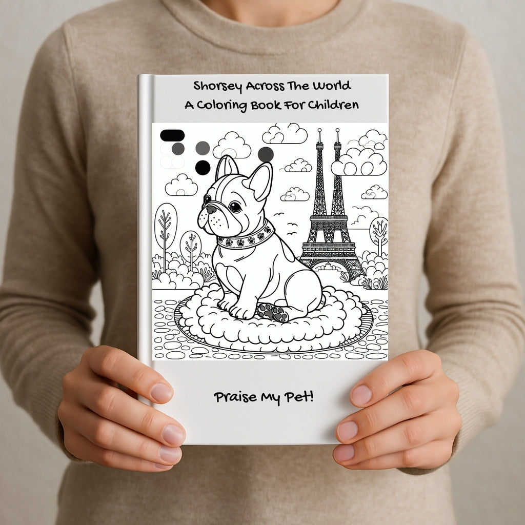 Shorsey Across The World: A Coloring Book For Children
