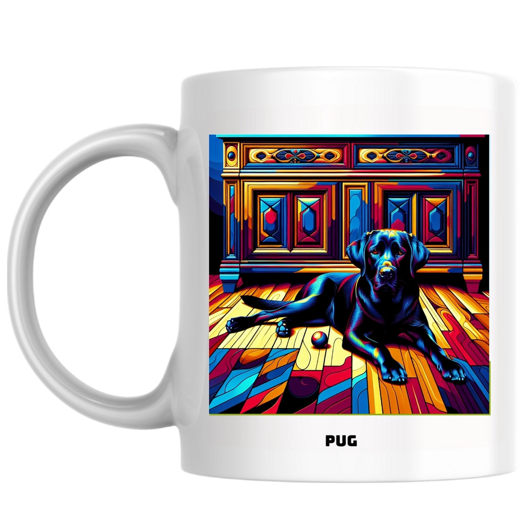 Pug the Magnificent: Pop Art Coffee Mug