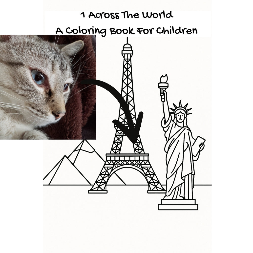 1 Across The World: A Coloring Book For Children