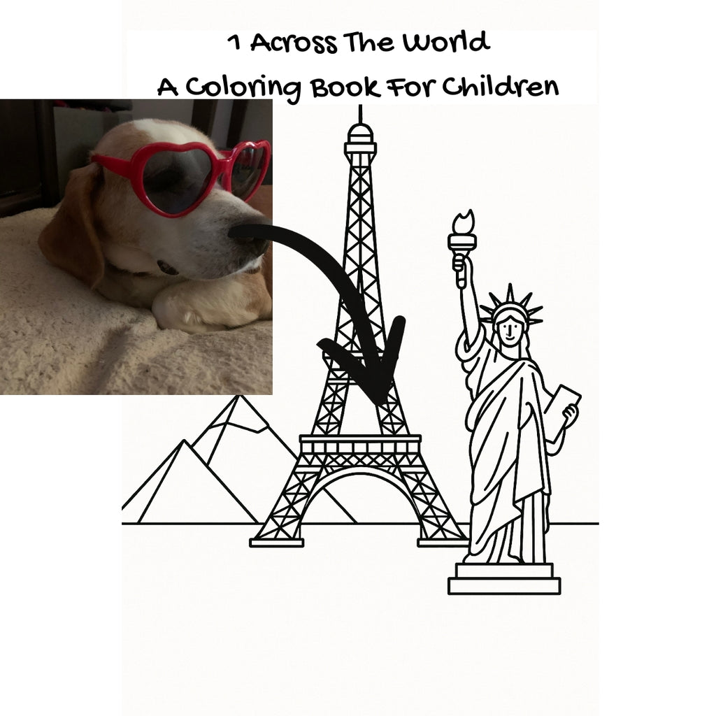 1 Across The World: A Coloring Book For Children