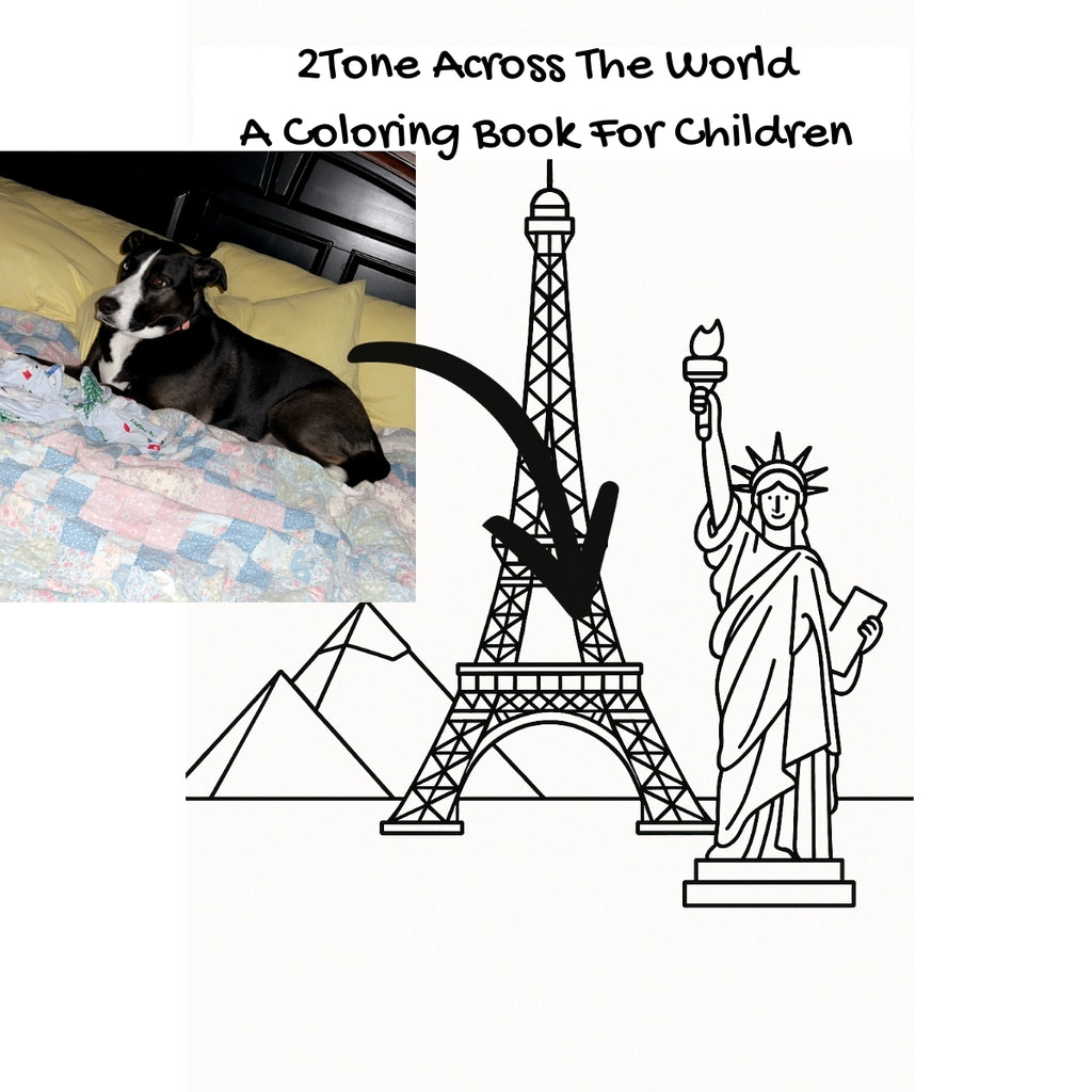 2Tone Across The World: A Coloring Book For Children