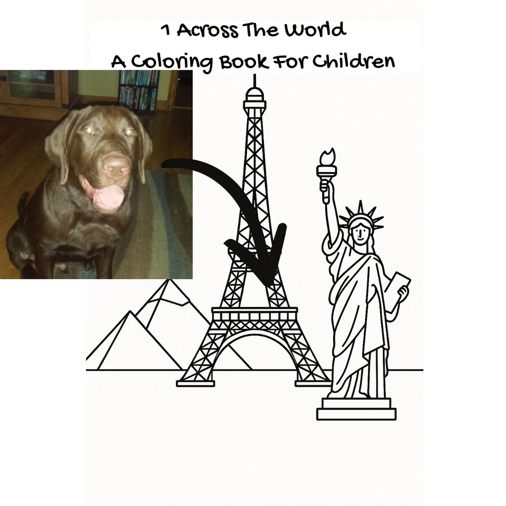 1 Across The World: A Coloring Book For Children