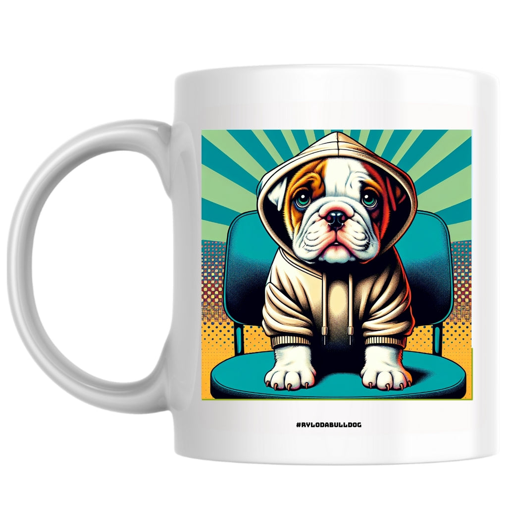 #RyloDaBulldog the Magnificent: Pop Art Coffee Mug