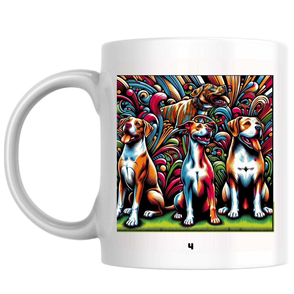 4 the Magnificent: Pop Art Coffee Mug