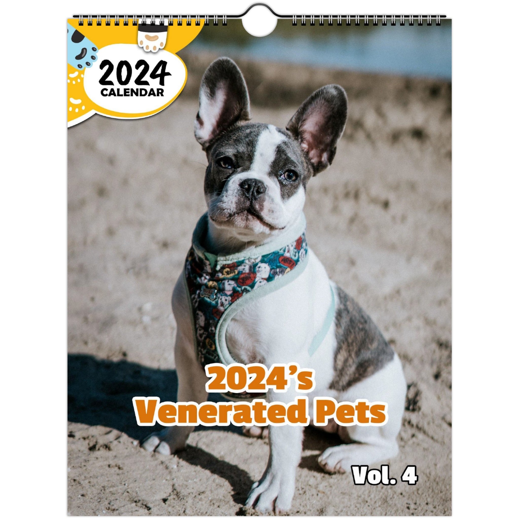 2024's Venerated Pets Volume Four: 2024 Wall Calendar (Published)