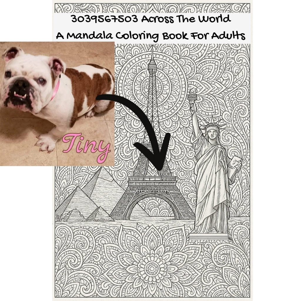 3039567503 Across The World: A Mandala Coloring Book For Adults