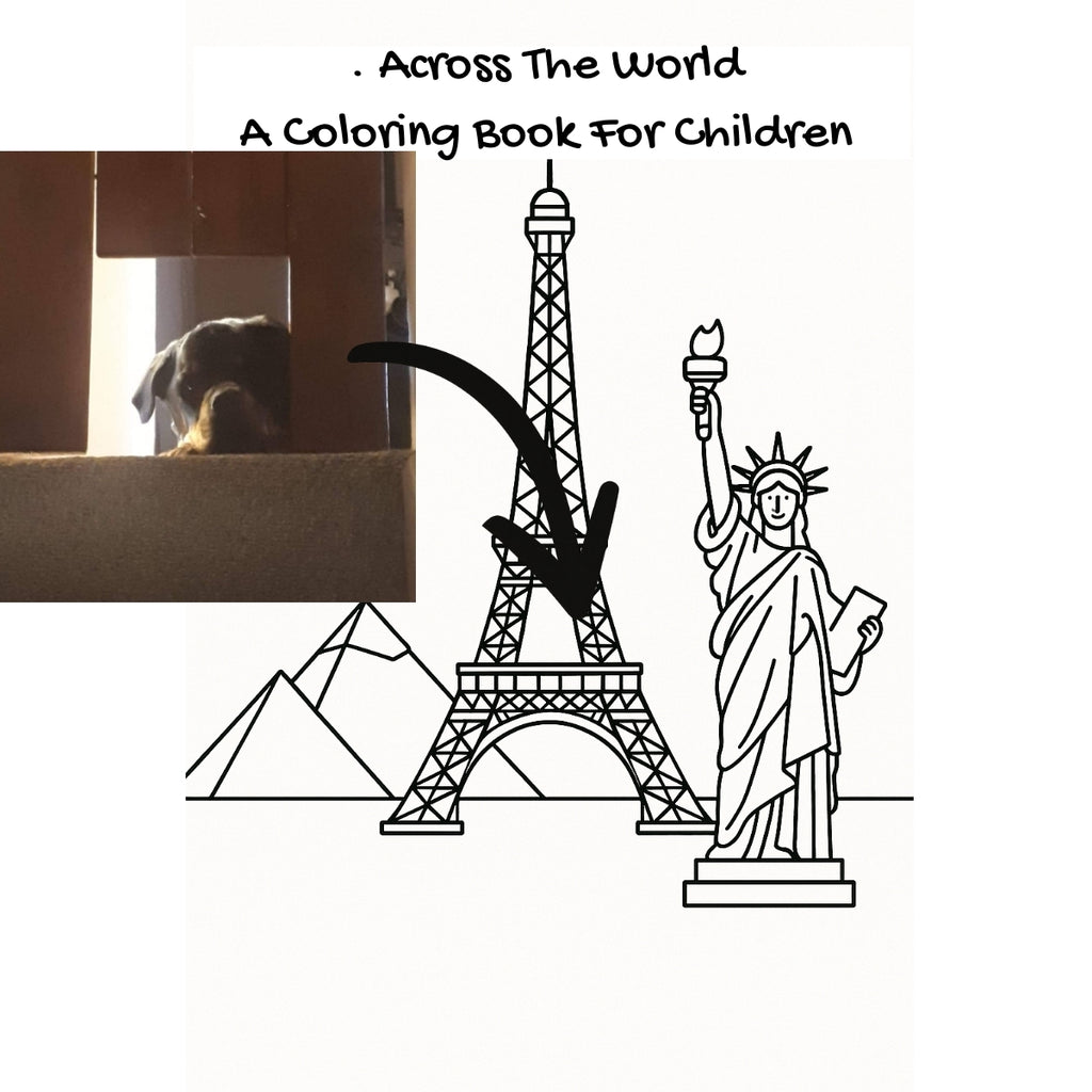 . Across The World: A Coloring Book For Children