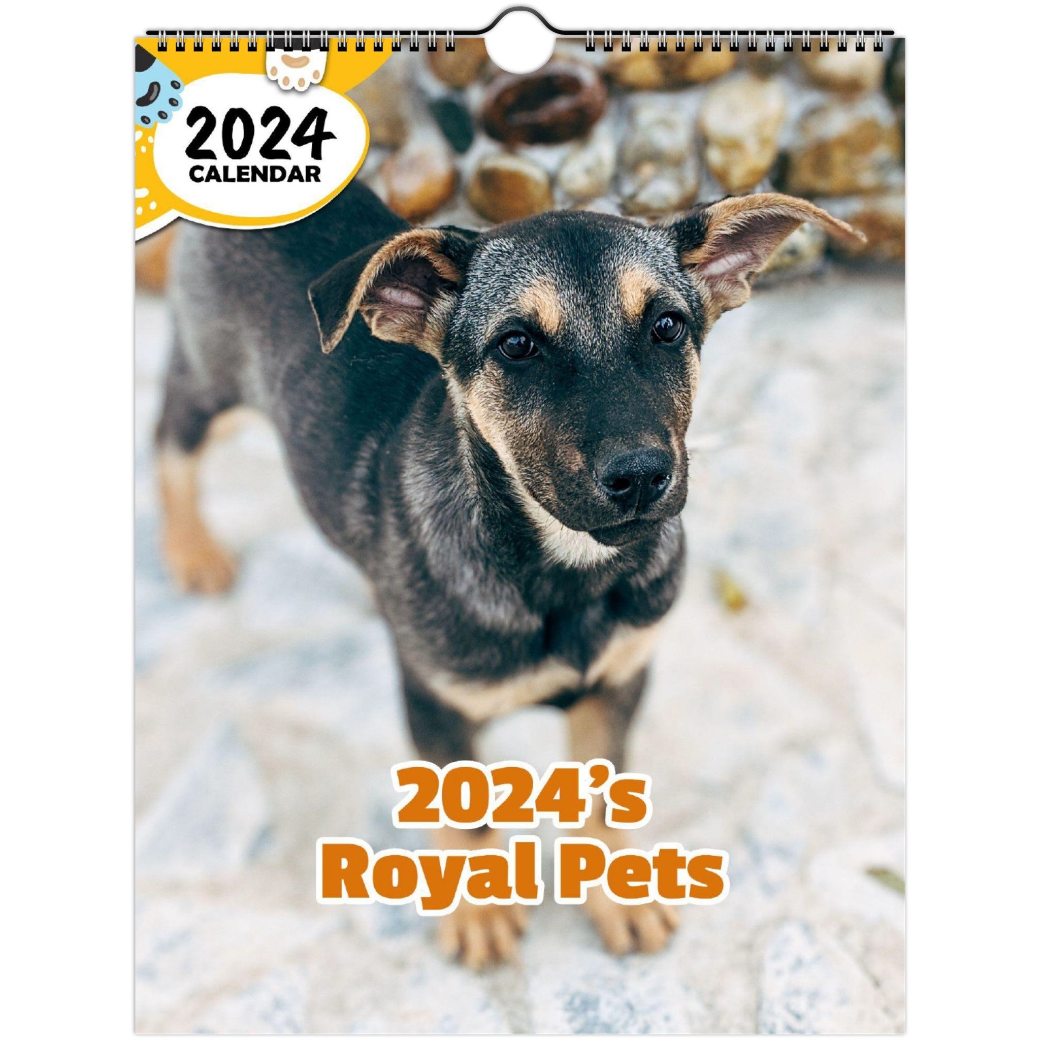 2024's Royal Pets: 2024 Wall Calendar (Published)
