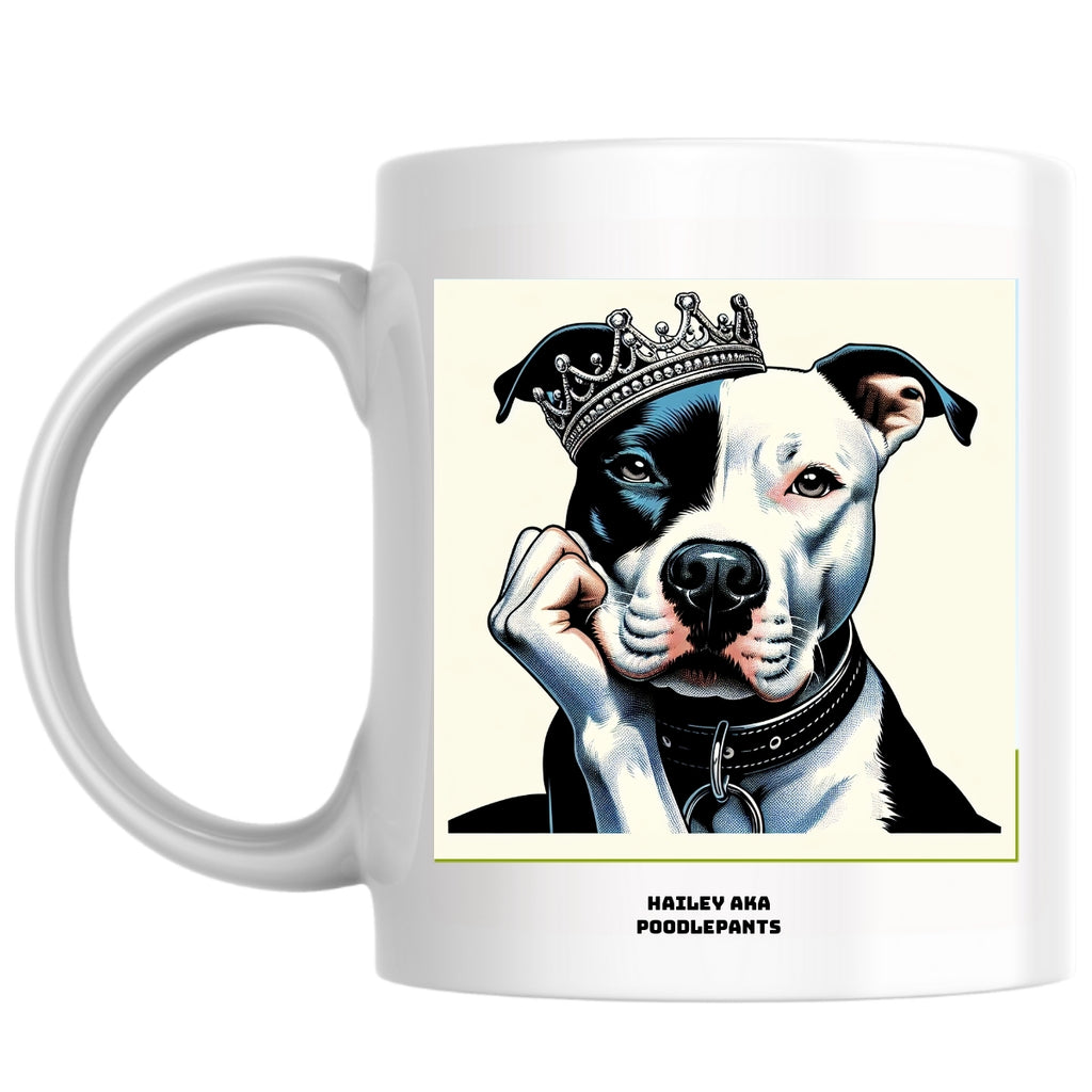 Hailey aka Poodlepants the Magnificent: Pop Art Coffee Mug