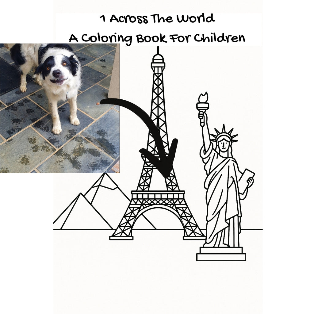 1 Across The World: A Coloring Book For Children