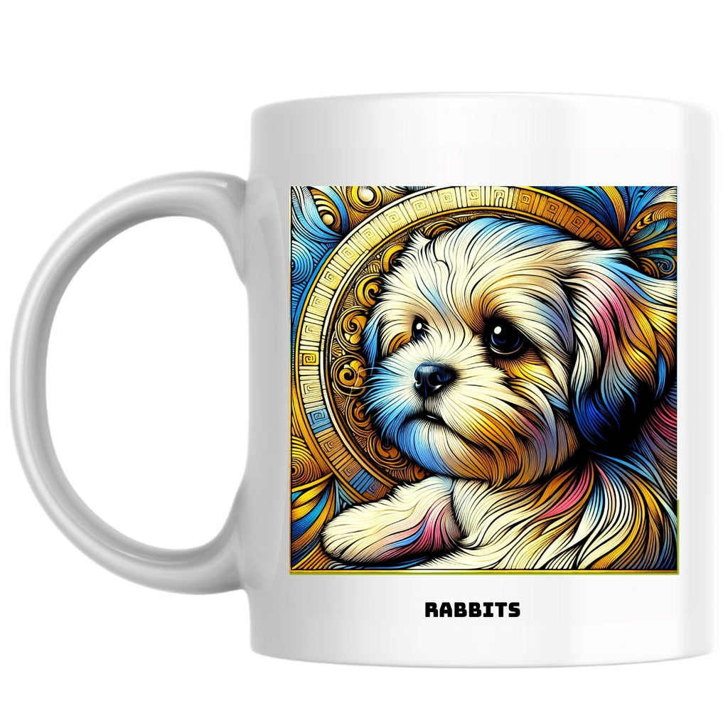 Rabbits the Magnificent: Pop Art Coffee Mug